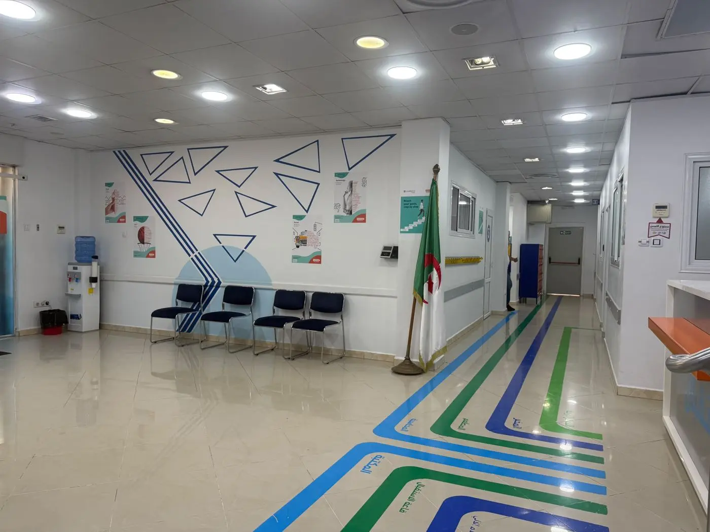 Couloir de l'école